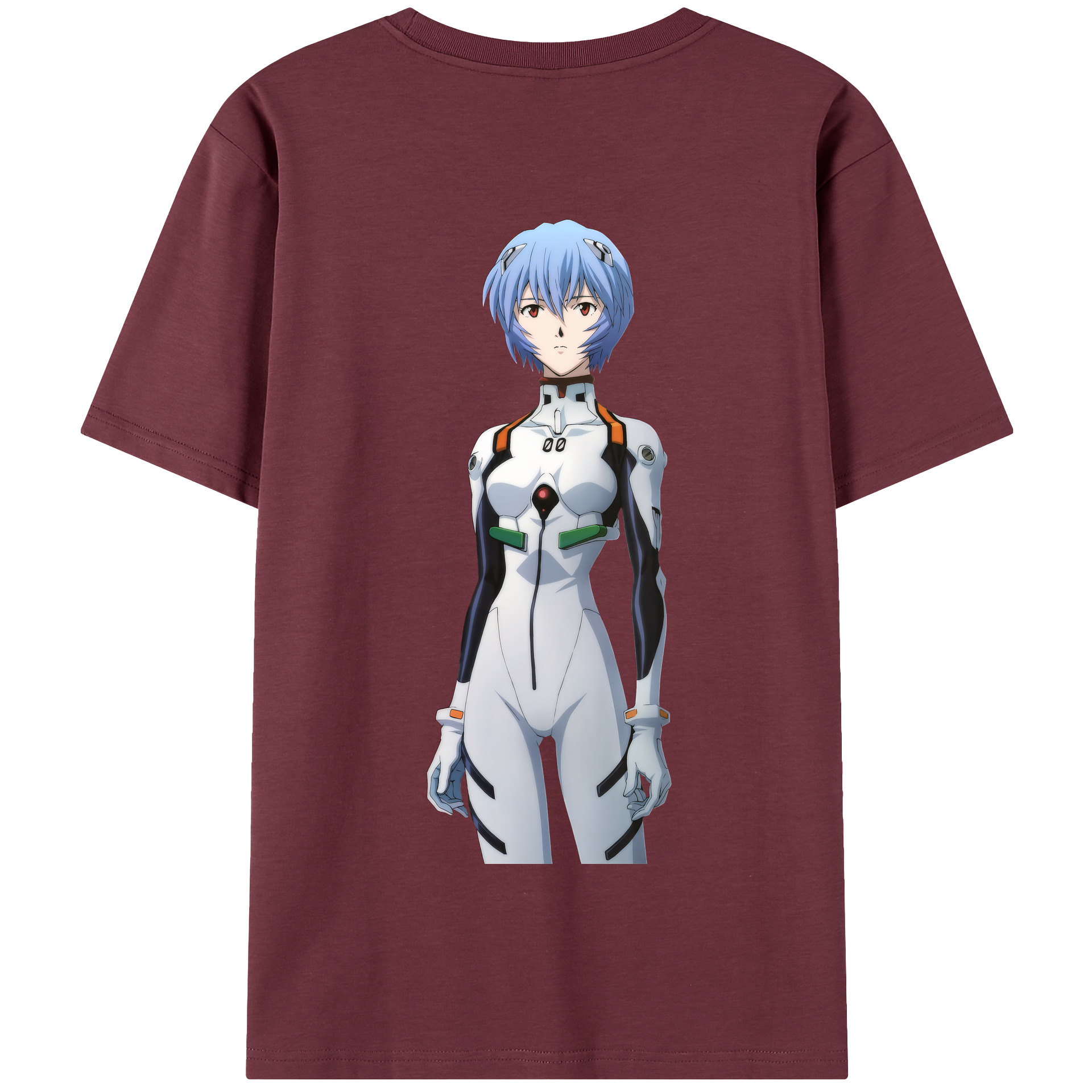 （画像用） EVA 新世紀エヴァンゲリオン 綿100％半袖Tシャツ（背面プリント）